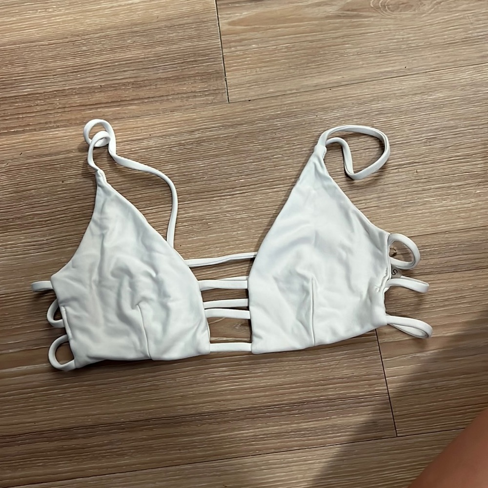 White Montce Bikini top